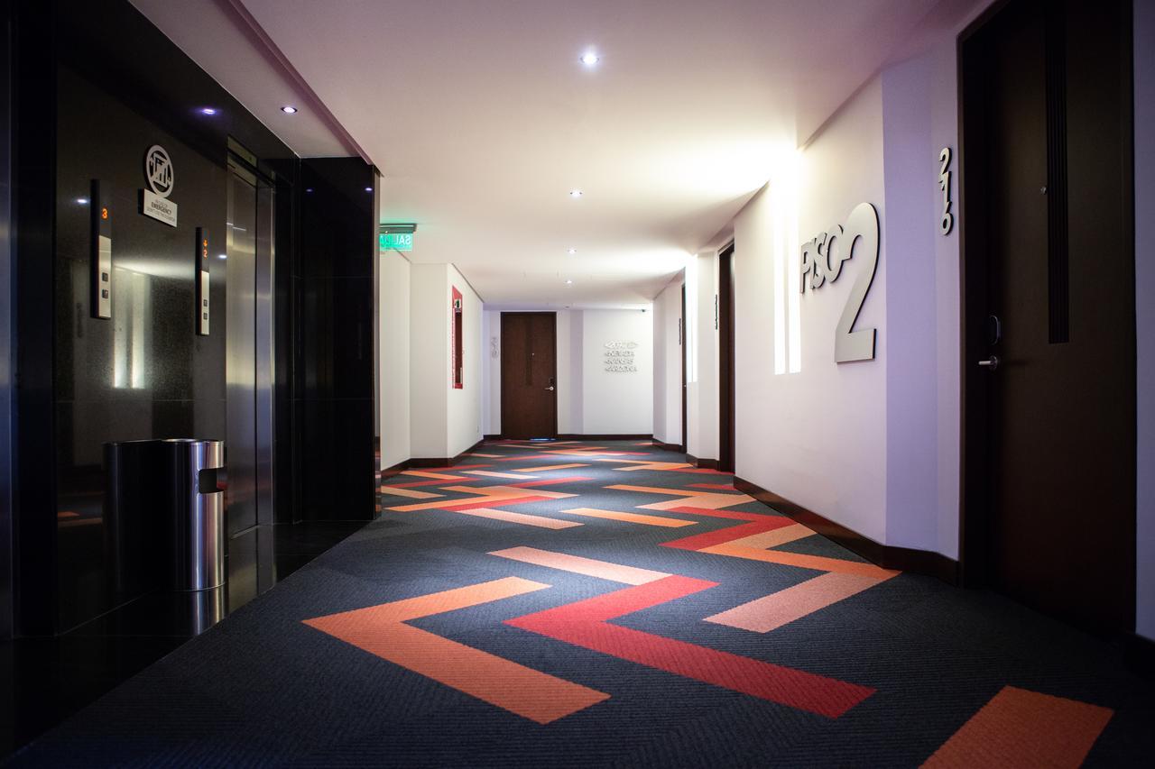 โรงแรมเบสท์เวสเทิร์น พลัส 93 พาร์ค โบโกตา ภายนอก รูปภาพ A corridor at the hotel