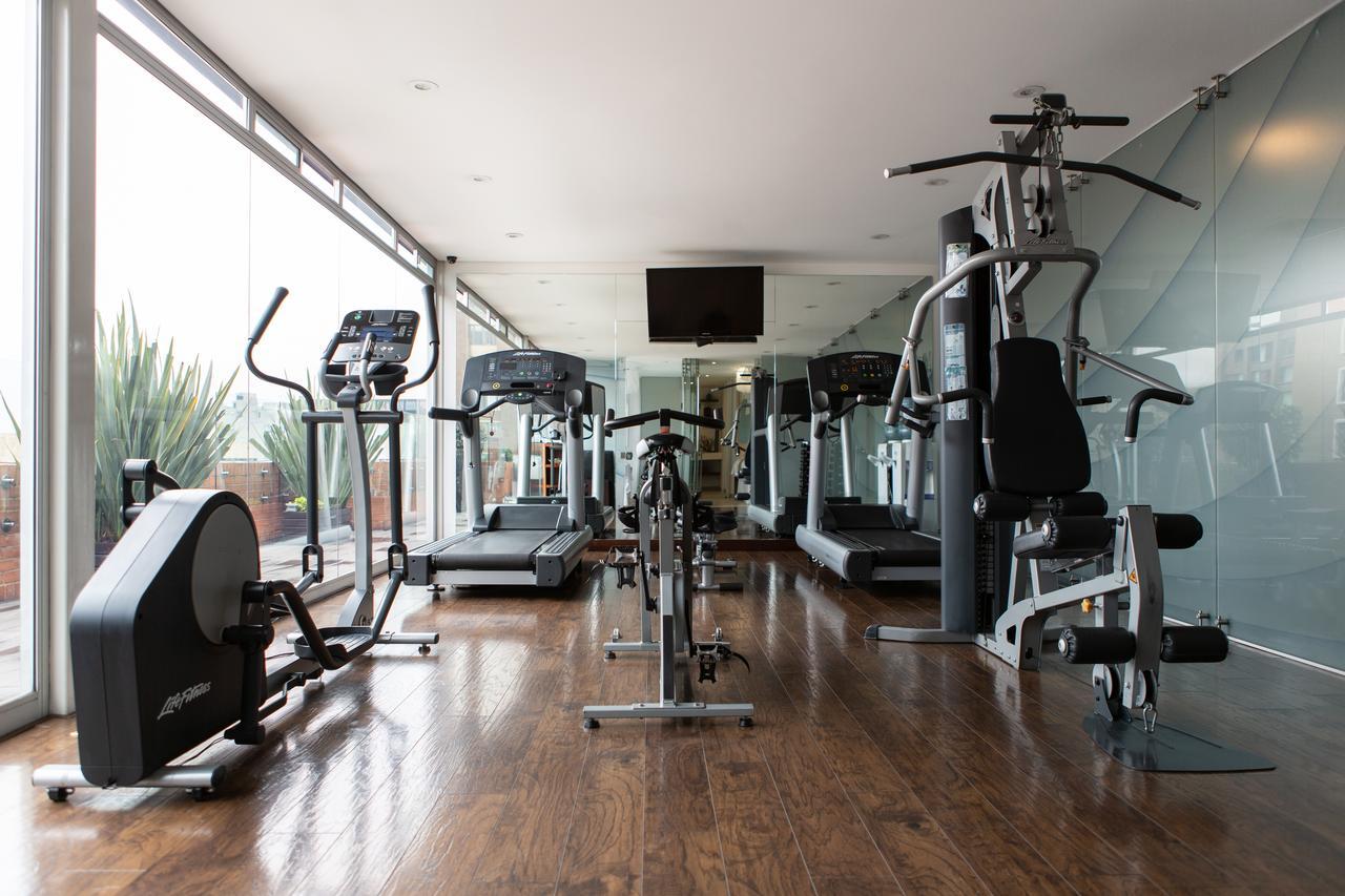 โรงแรมเบสท์เวสเทิร์น พลัส 93 พาร์ค โบโกตา ภายนอก รูปภาพ A gym in a hotel